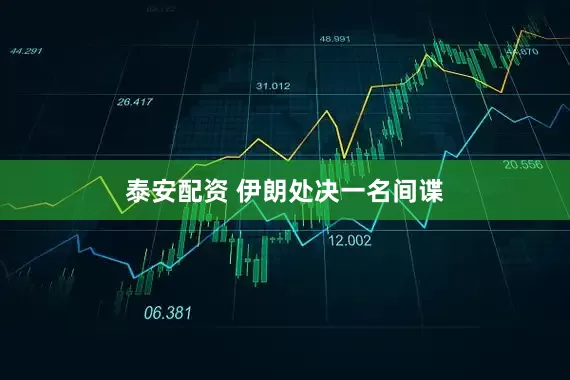 泰安配资 伊朗处决一名间谍